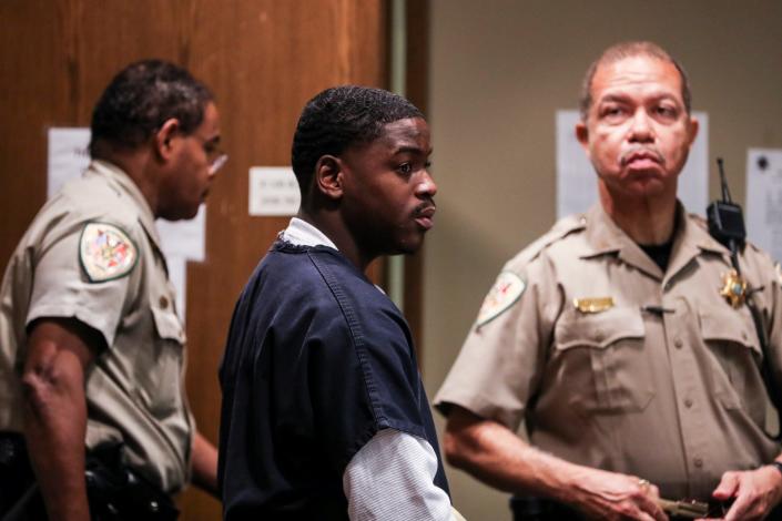 McKinney Wright Jr. appears inside of Criminal Court Division eight with Judge Chris Craft, July 11, 2019. 