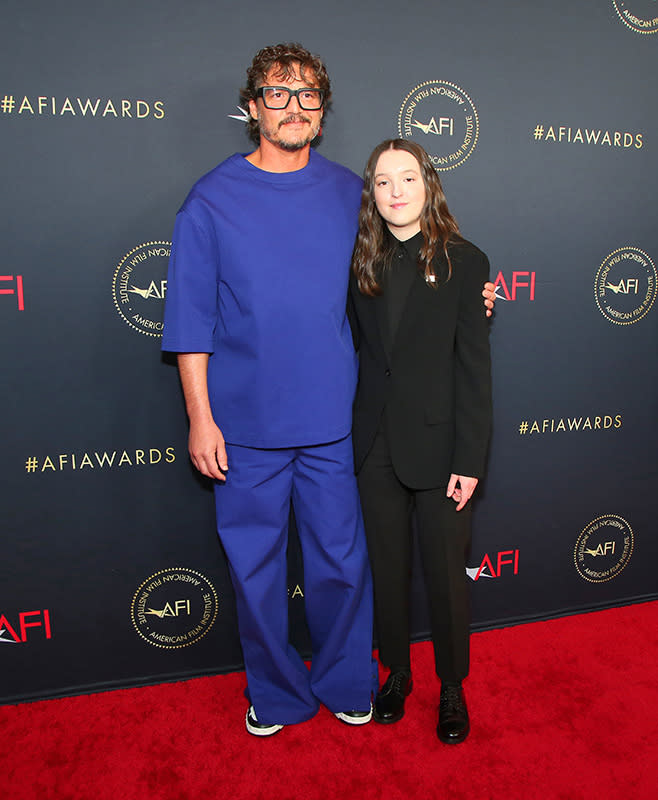 Pedro Pascal and Bella Ramsey