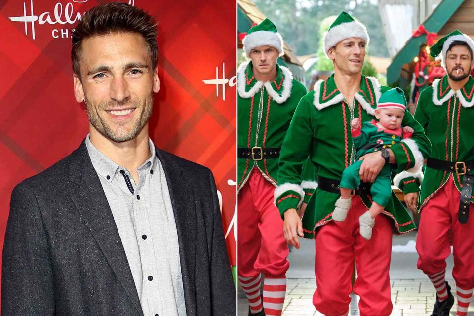 <p>David Livingston/Getty Images; Hallmark Media</p> Andrew Walker; Hallmark Channel