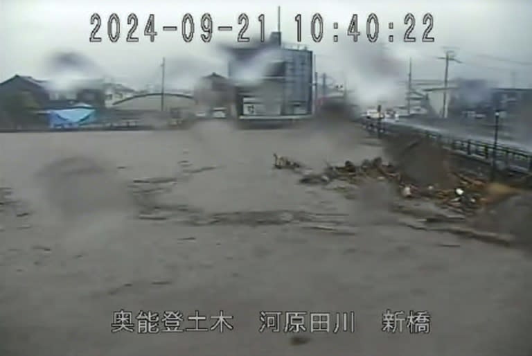 Japanese authorities tell tens of thousands of people in Ishikawa to evacuate after "unprecedented" rains in the quake-hit region (Handout)