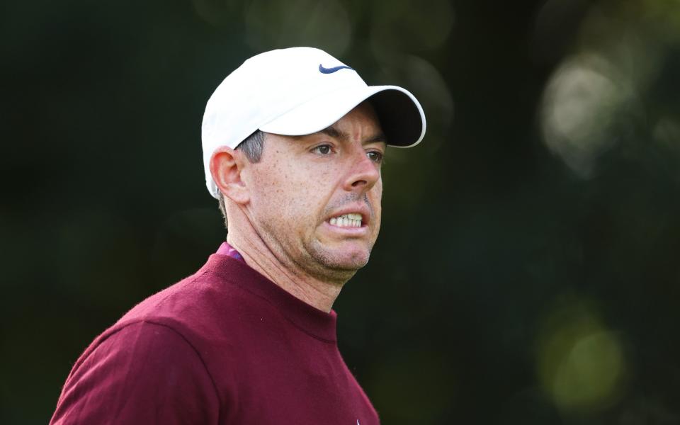 Rory McIlroy during a practice round before the Irish Open at the K Club - Rory McIlroy to go on Mykonos stag do a week before Ryder Cup