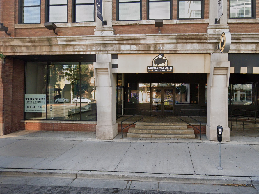 A new sports bar is eyeing the location of the former Buffalo Wild Wings on Water Street.