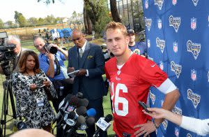 Jared Goff QB, Los Angeles Rams