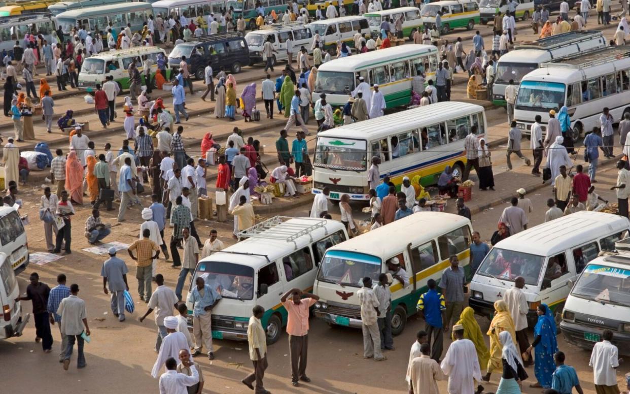 Great Mosque area, Khartoum, Sudan, Africa - American Doctor recently slain in Sudan