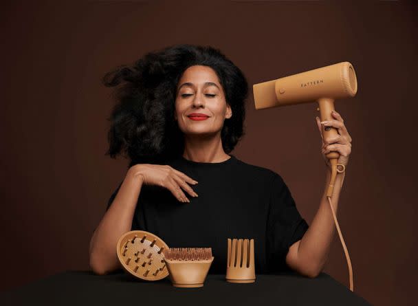PHOTO: Tracee Ellis Ross has introduced her hair brand Pattern Beauty's first-ever heat tool. It's a blow dryer designed for curls, coils and tight hair textures. (Courtesy of Pattern Beauty)