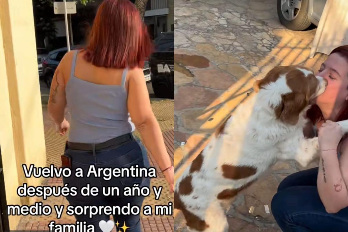 He made a surprise return to Argentina after three years in Spain and his family’s reaction stunned everyone