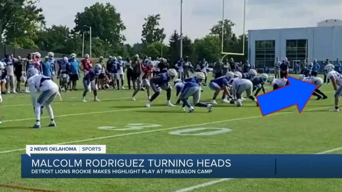 Malcolm Rodriguez earning extra reps for the Detroit Lions