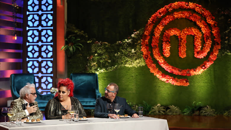 'MasterChef' judges at table