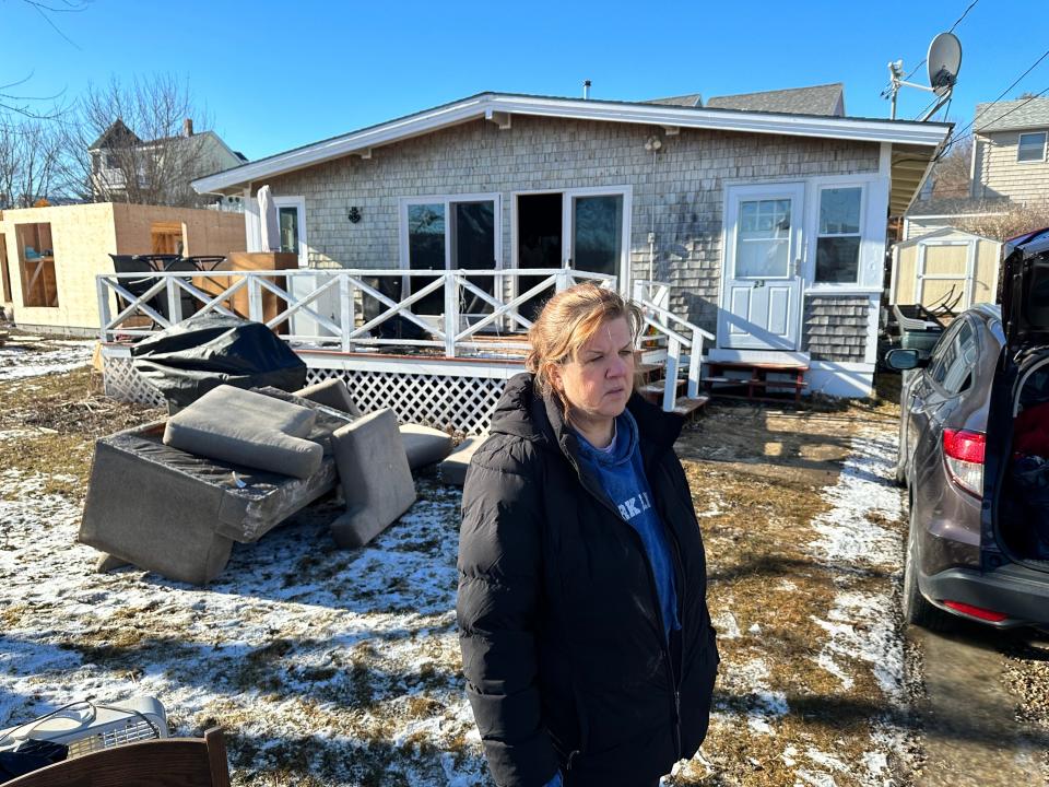 Andrea Long said her home suffered major flood damage from Saturday's storm. “Everything’s just ruined,” Long said Monday, Jan. 15, 2024.