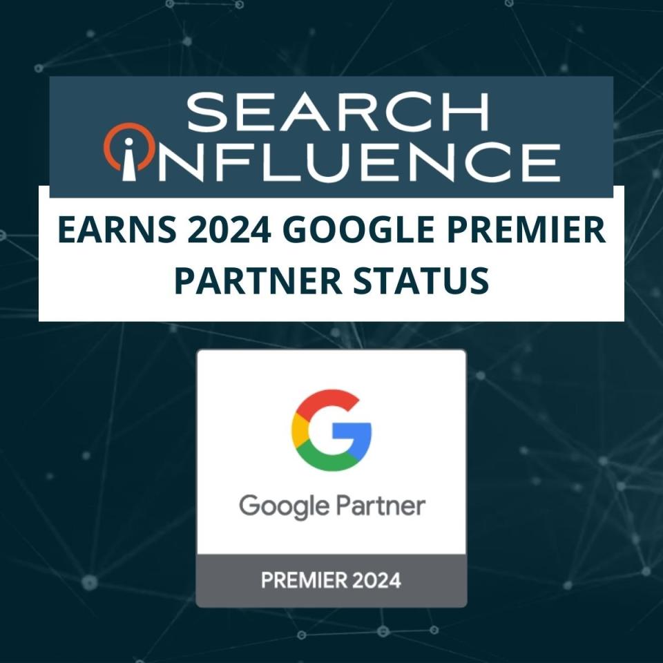 Search Influence, Google Premier Partner Agency