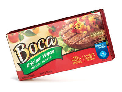 7. Boca Original Vegan Meatless Burgers