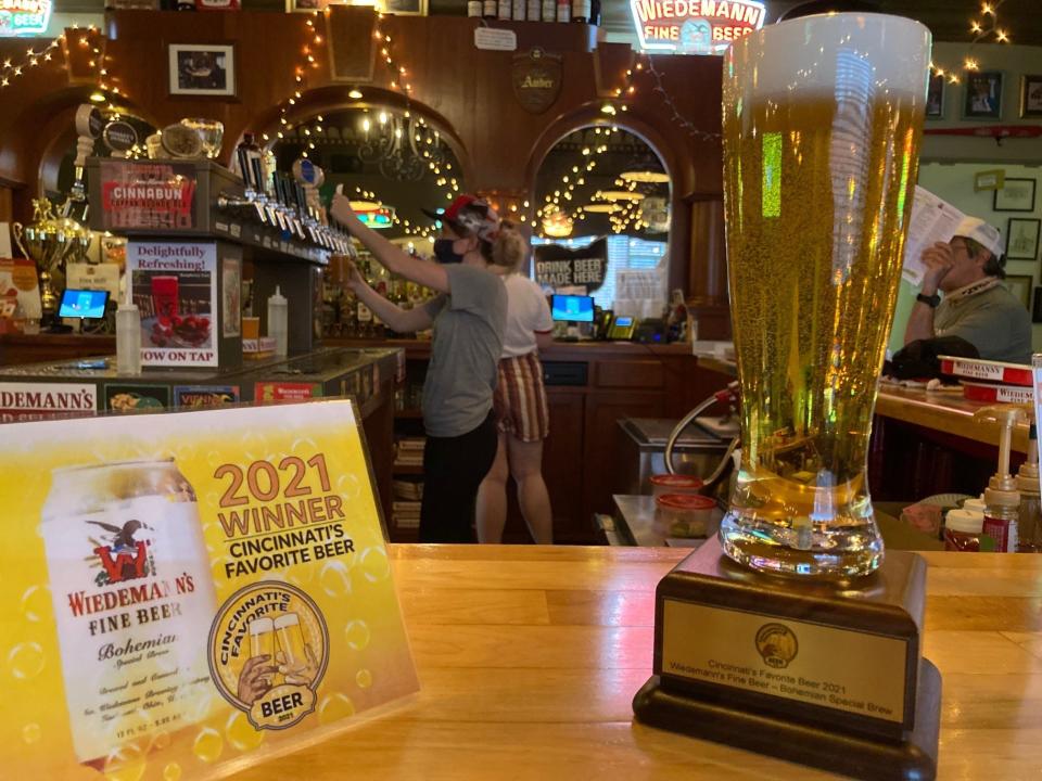 Wiedemann won the Cincinnati's Favortie Beer trophy in 2021 and 2022.