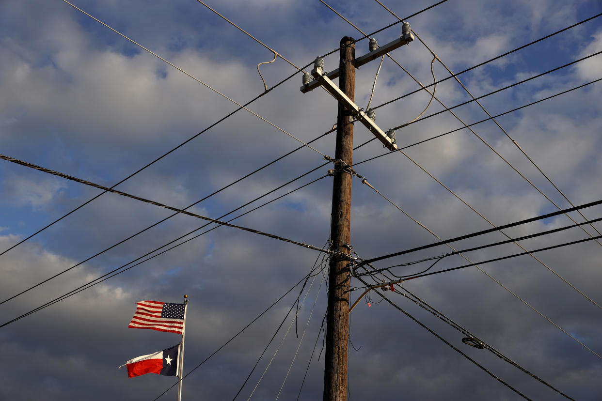 Surging energy demand following a winter storm in Texas led to huge electricity bills for residents. (Photo: Justin Sullivan/Getty Images)