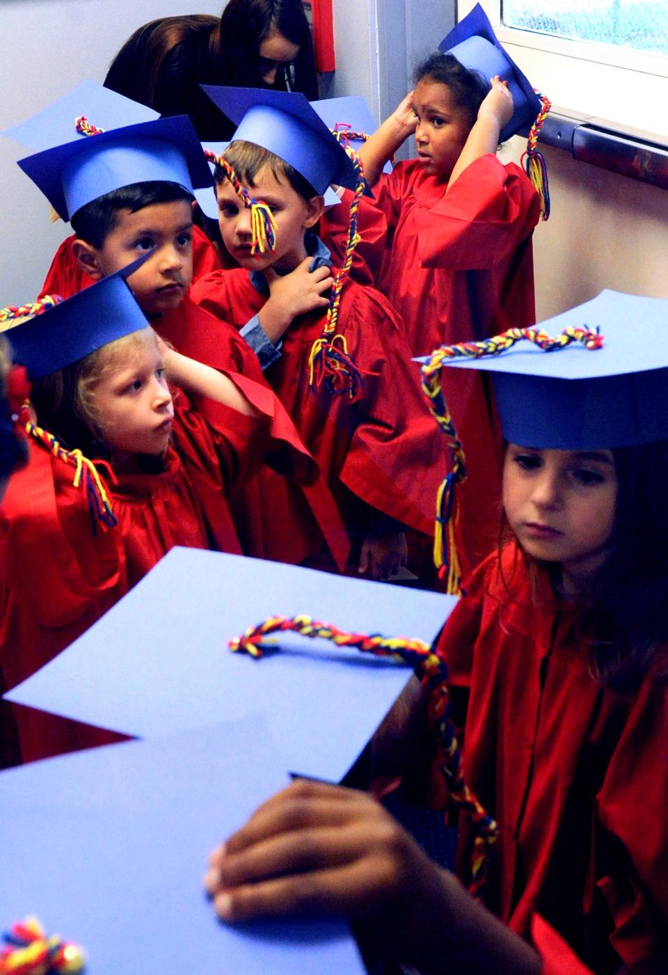 Day Nursery students "graduate" into kindergarten in 2016. Not only does child care allow parents to work, it provides youngsters with an early education foundation that improves their readiness for school.