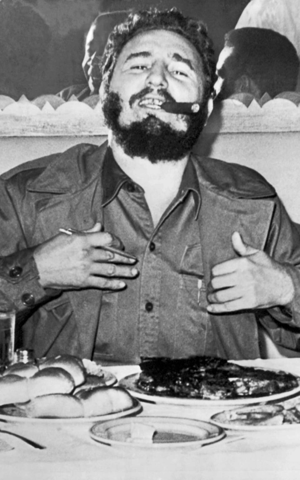 Fidel Castro in New York in 1960, - Underwood Archives