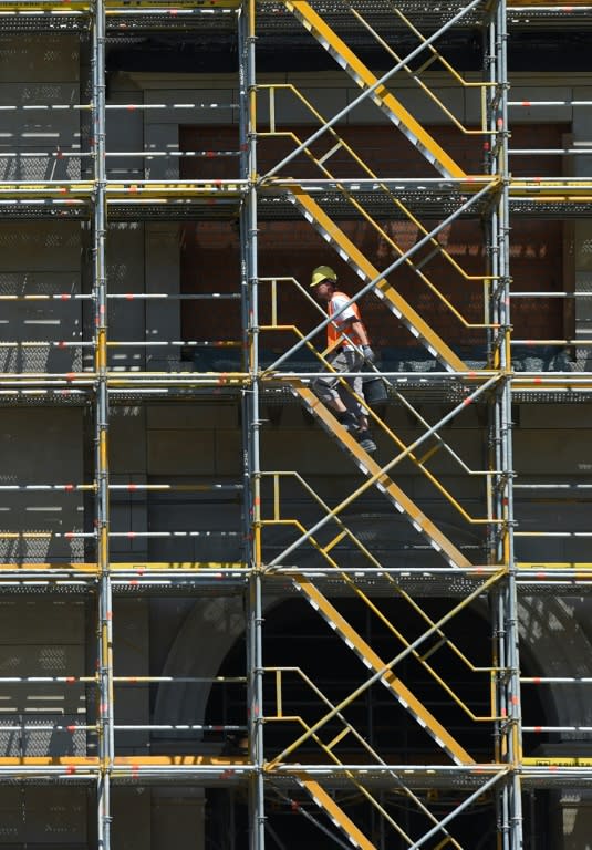 Germany's construction industry is the only sector to take a more optimistic view of the economic outlook