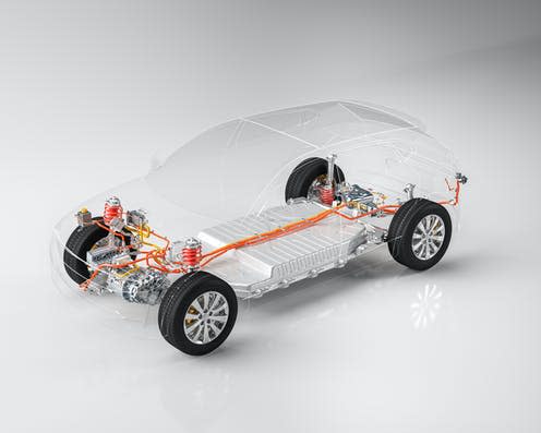   <span class="attribution"><a class="link " href="https://www.shutterstock.com/image-illustration/modern-electric-car-chassis-xray-vehicle-1614836437" rel="nofollow noopener" target="_blank" data-ylk="slk:Herr Loeffler/Shutterstock;elm:context_link;itc:0;sec:content-canvas">Herr Loeffler/Shutterstock</a></span>