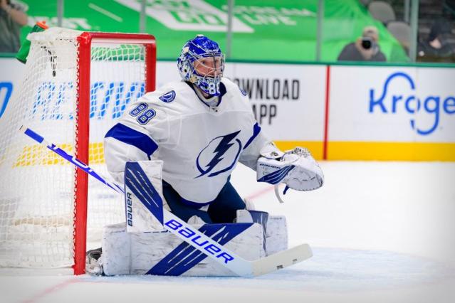 Vasilevskiy makes 34 saves, Lightning beat Flyers 4-0