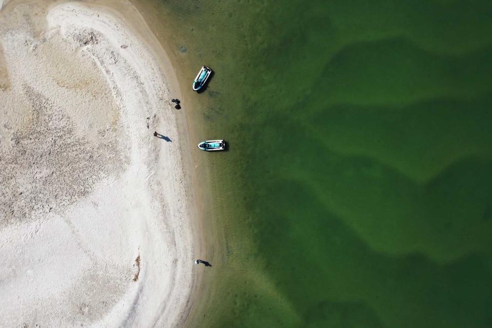 Jet skis and sea doos in North Carolina waters