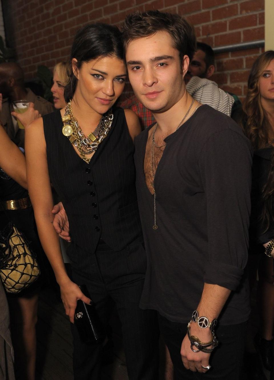 Jessica Szohr and Ed Westwick