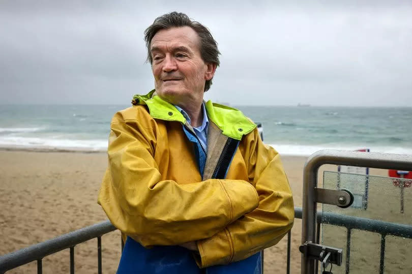 Environmental campaigner and former Undertones frontman Feargal Sharkey brought his national Stop the S*** Show tour to Falmouth's Gyllyngvase beach