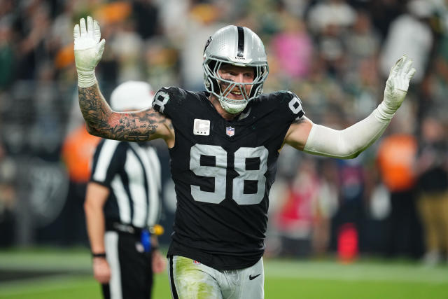 Raiders DE Maxx Crosby named Walter Payton Man of the Year Nominee