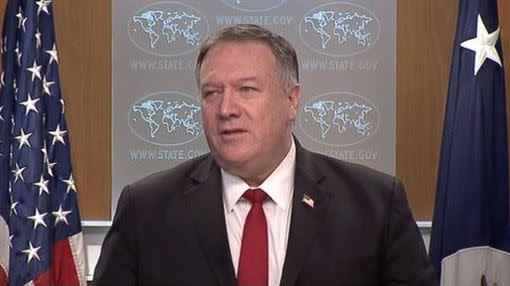 美國國務卿蓬佩奧（Mike Pompeo）（圖／翻攝美國國務院官網）