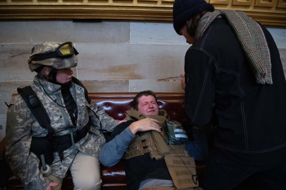 See the Startling Images From When the Pro-Trump Mob Breached the U.S. Capitol Today