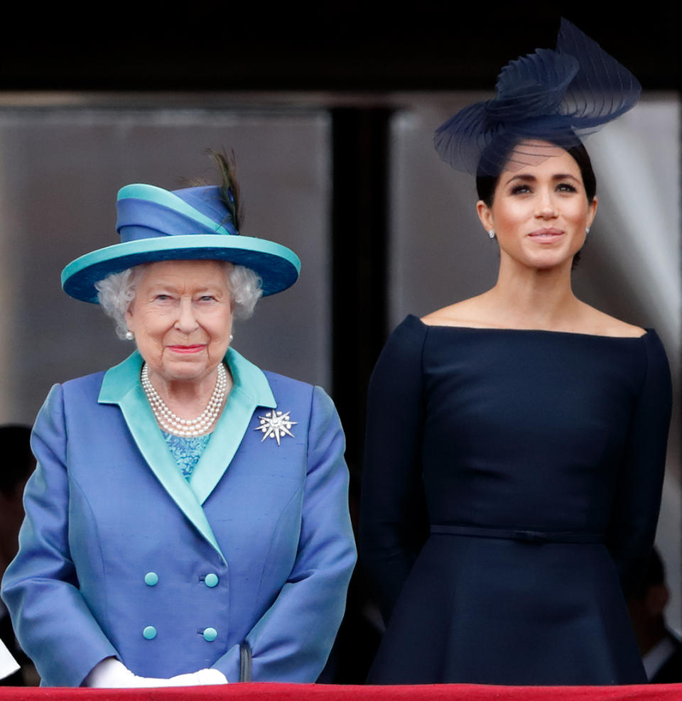 Meghan’s bedtime is dictated by the Queen’s, reveals a royal insider. Photo: Getty