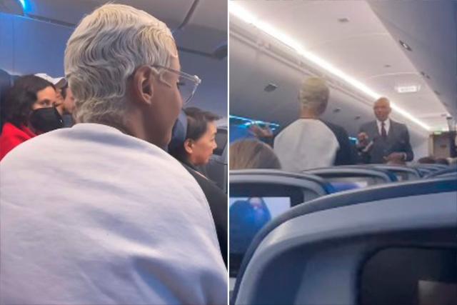 Video Bobbi Storm nearly kicked off flight for singing - ABC News