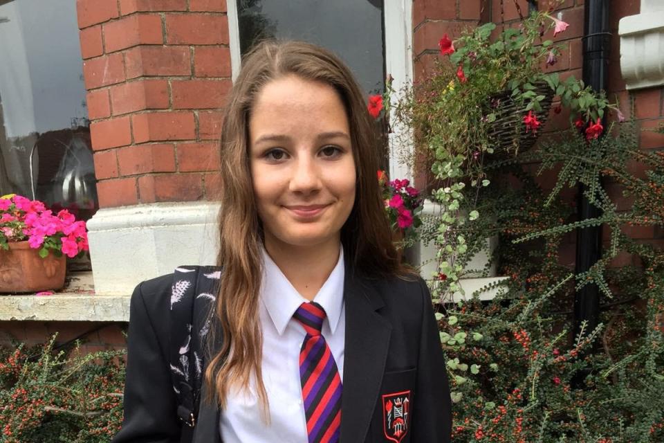 Social media content viewed by a teenager in the weeks before she took her own life is too disturbing for even an adult to look at for a long period of time, a coroner’s court has heard (Family handout/PA) (PA Media)