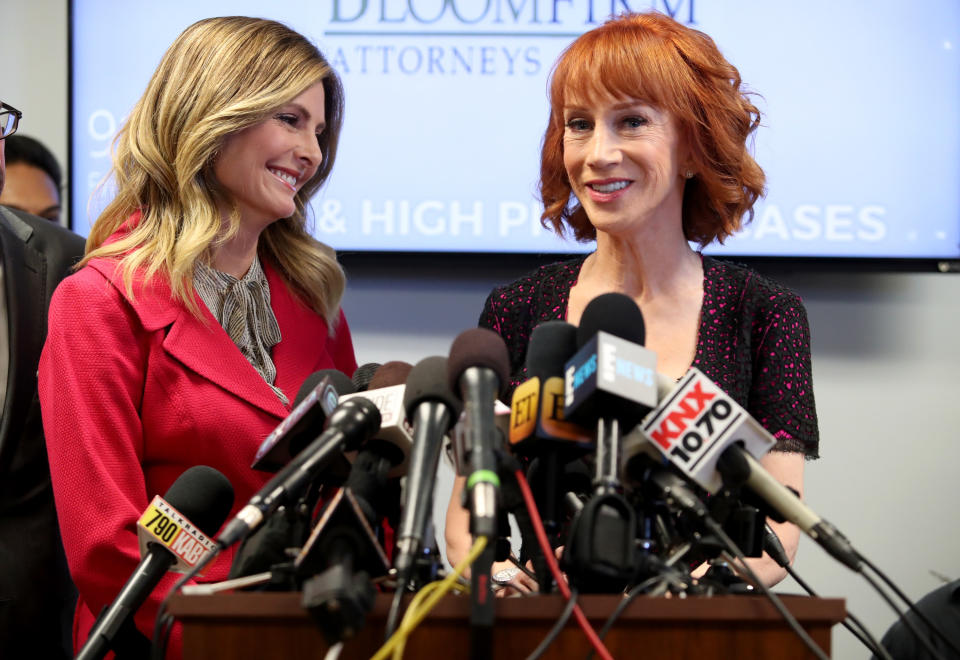 Lawyer Lisa Bloom has represented high-level clients like Kathy Griffin. (Photo: Getty Images)