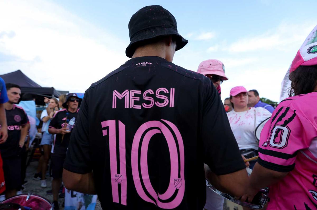 Youth Inter Miami CF Lionel Messi adidas Black 2023 La Noche