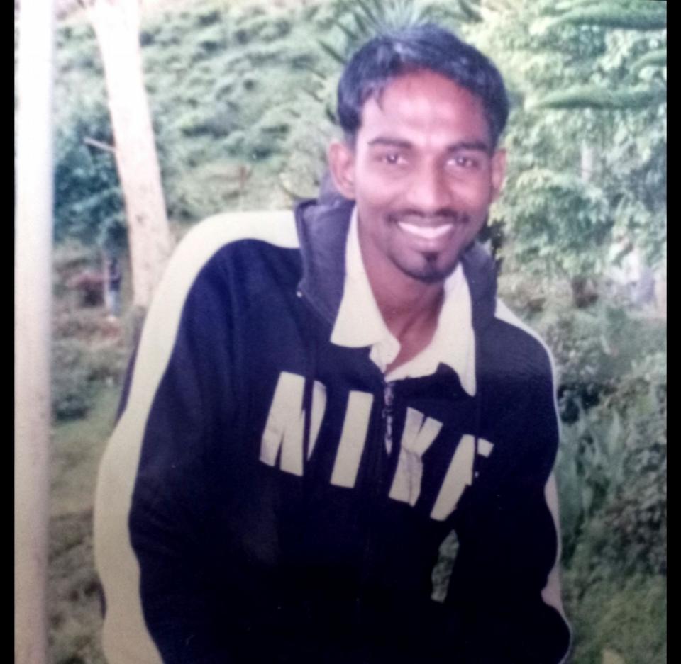 Pannir Selvam Pranthanam, who is seen here in Cameron Highlands at the age of 23, is 32 years old this year. — Picture courtesy of Pannir Selvam’s family