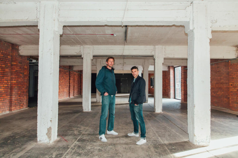 Groove Armada’s Tom Findlay (left) and Andy Cato (right) (Picture: Press)