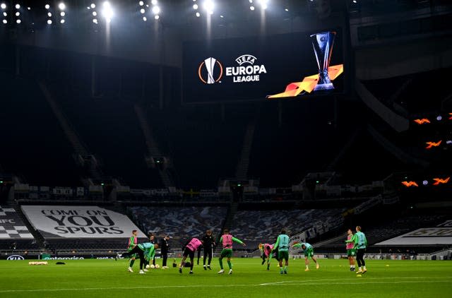 Tottenham were in the Europa League this season after four previous Champions League campaigns 