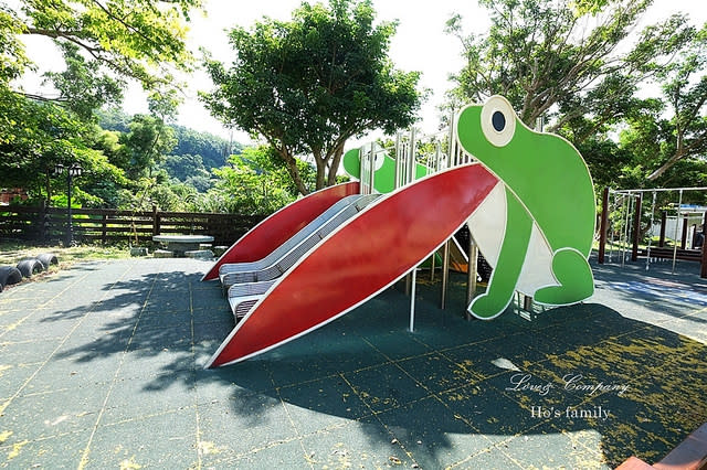 樹蛙溜滑梯