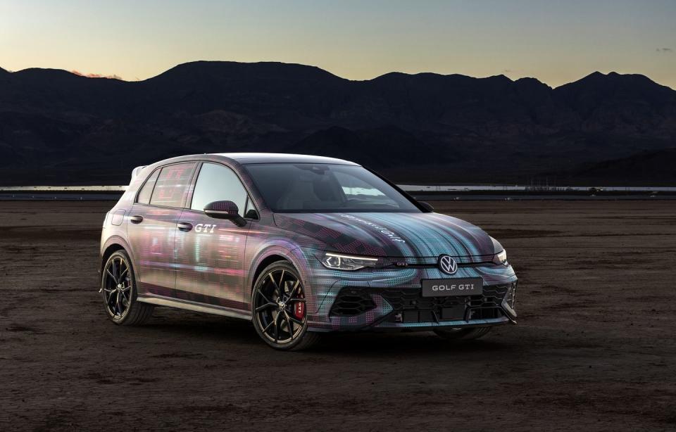 a car parked on a dirt road