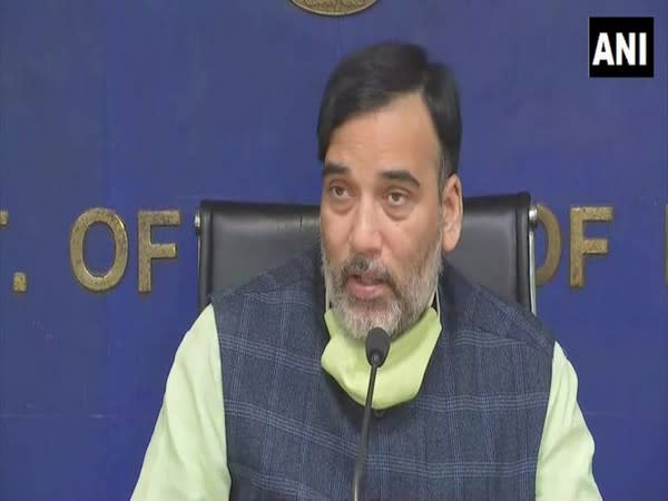 Delhi Environment Minister Gopal Rai [File Photo/ANI]