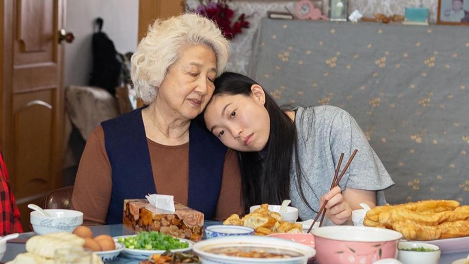 Zhao Shuzhen and Awkwafina in ‘The Farewell’ (A24)