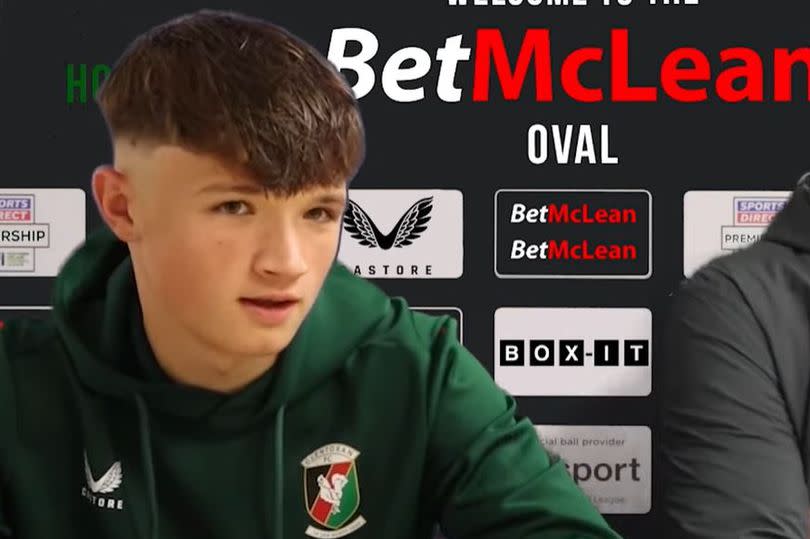 -Credit: (Image: YouTube/Glentoran Football Club)