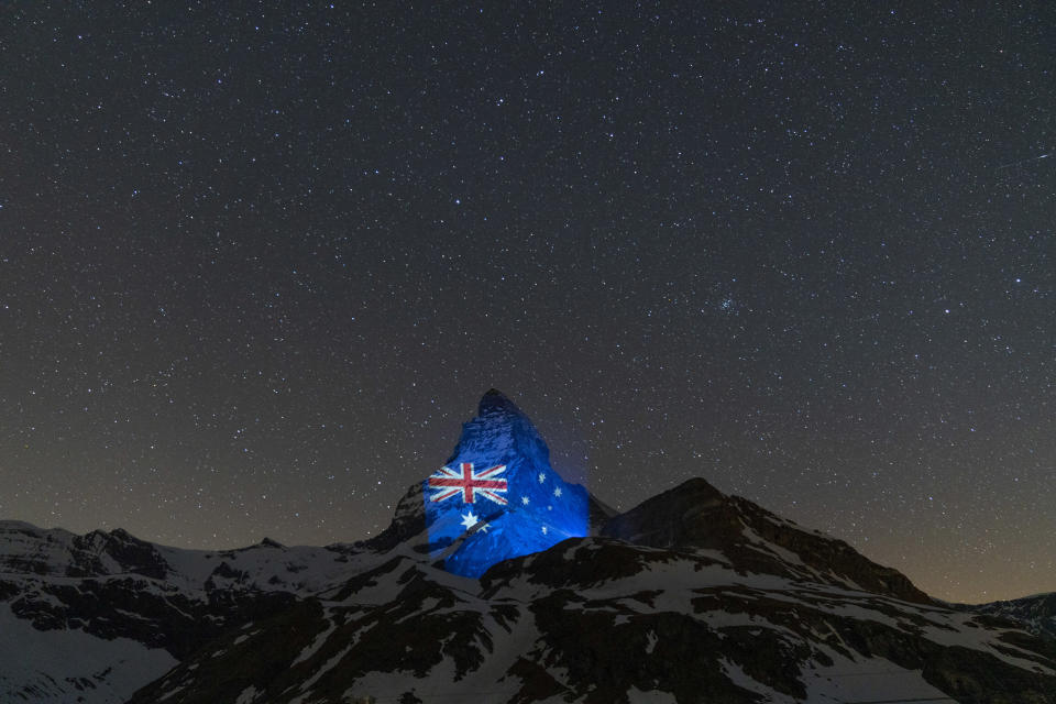 Illumination of the Matterhorn