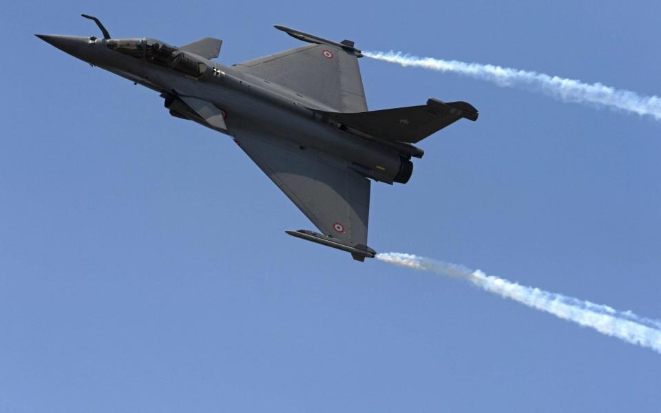 Dassault Aviation Rafale fighter jet - CHRISTOPHE ARCHAMBAULTCHRISTOPHE ARCHAMBAULT/AFP/Getty Images