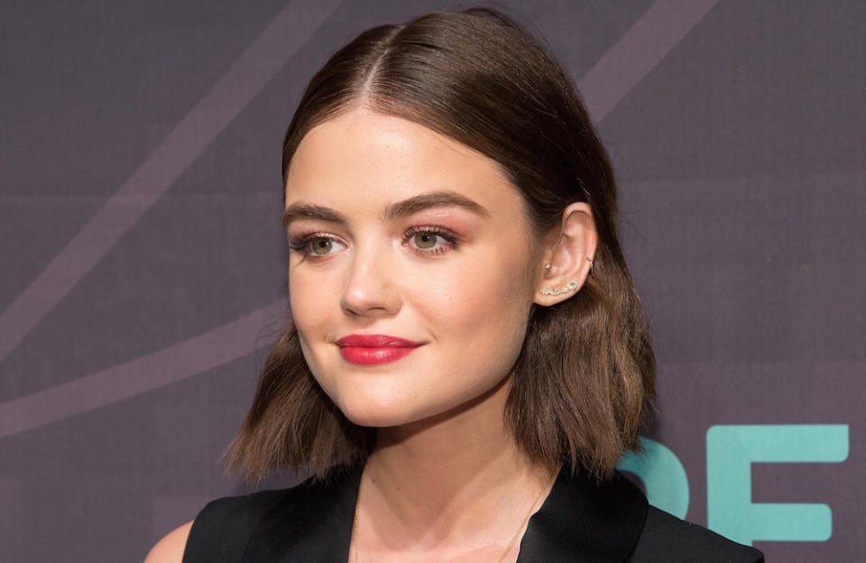PSA: Lucy Hale just got the most beautiful bangs