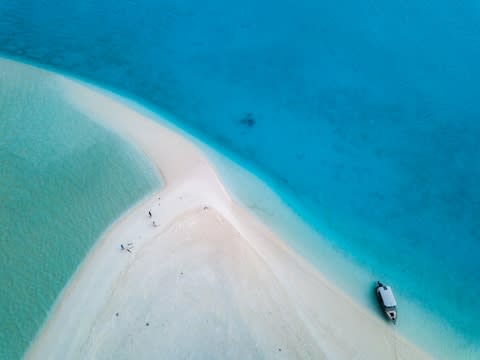 "I’m told Aitutaki, 45 minutes away by air, is Rarotonga 20 years ago" - Credit: getty