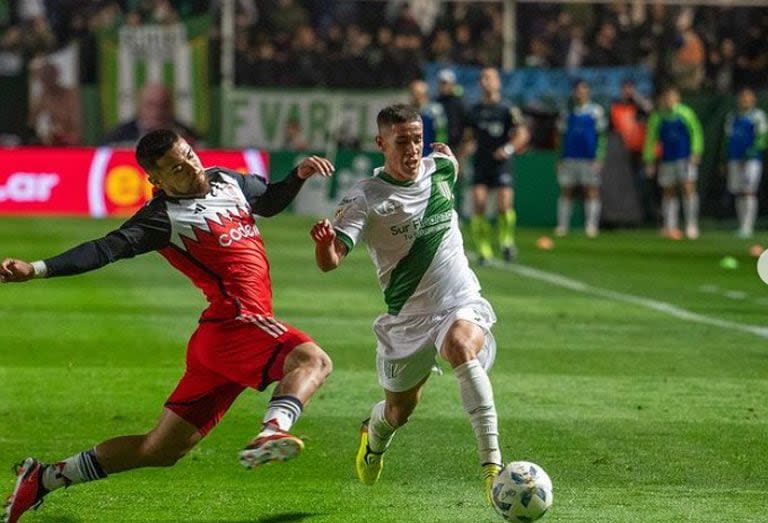 La última vez que River y Banfield se enfrentaron fue parda 1 a 1 en el estadio Florencio Sola