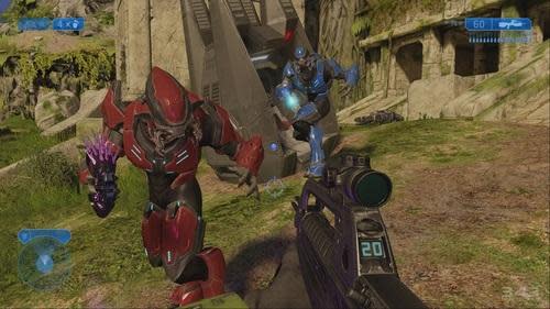 Screenshot from Halo