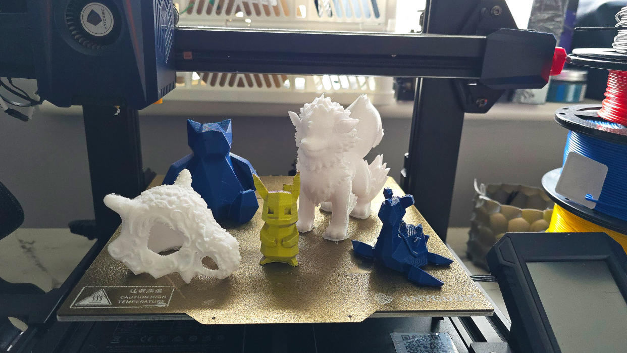  3D printed Pokemon. 