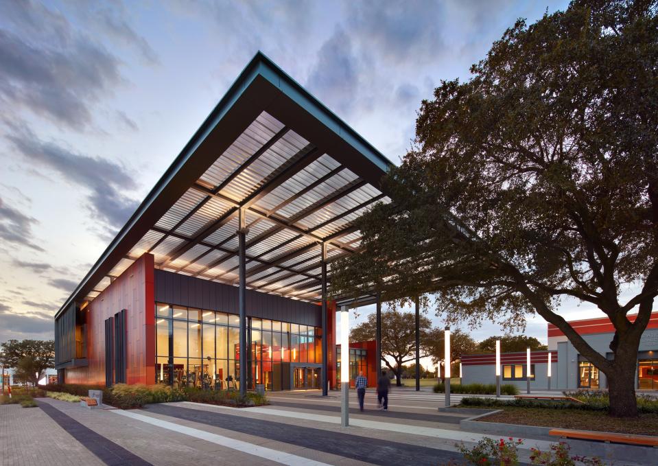 The state-of-the-art community center at Emancipation Park