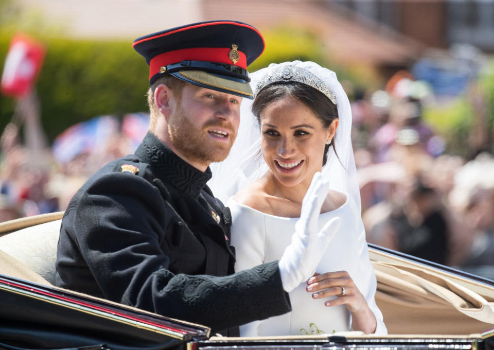 <span>Prince Harry and Meghan Markle organised for t</span>he official gift bags to be handed out to each attendee. Photo: Getty